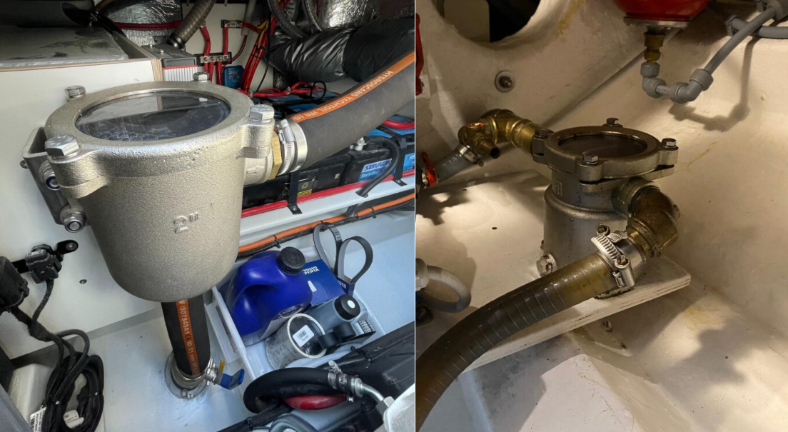 Andy Marine 316L Stainless Steel Seawater Filter