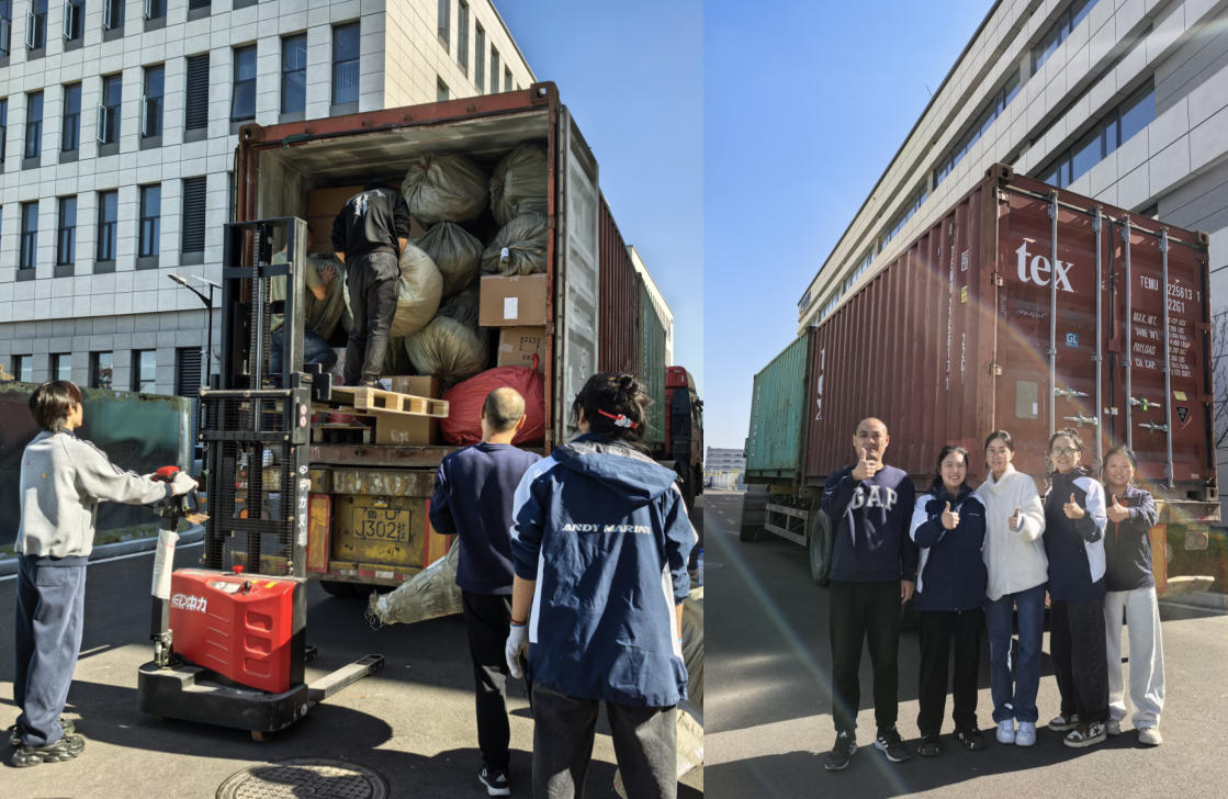 Container Loading to Australia Complete!