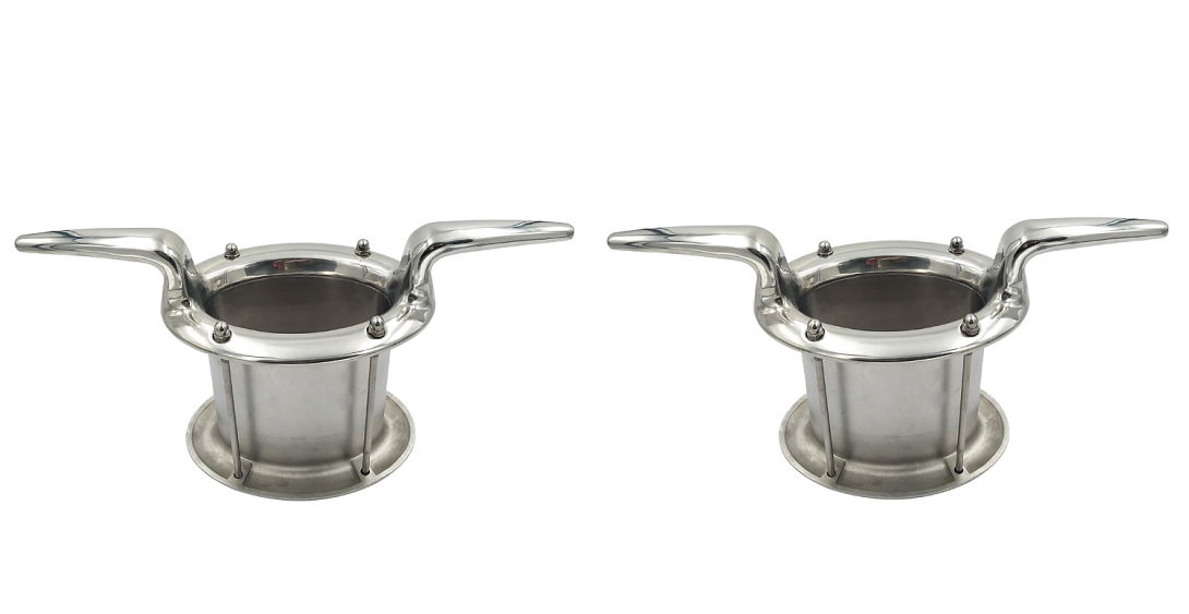 316 Stainless Steel Oval Hawse Pipe With Cleat