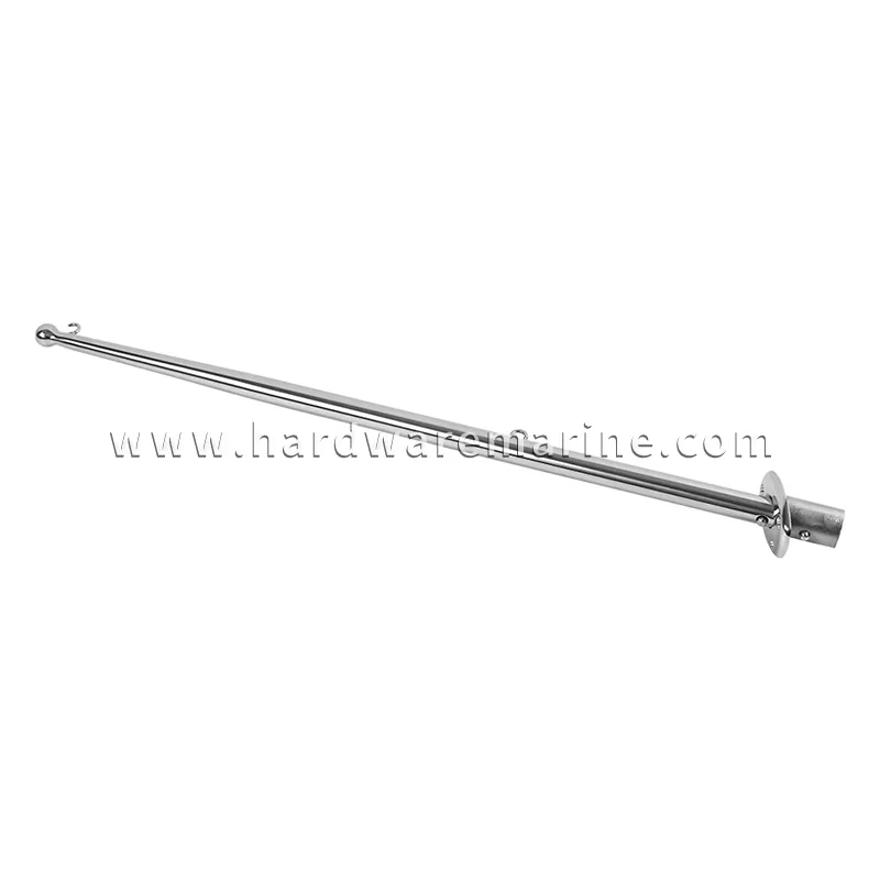 24-Inch Marine Flag Pole with Mount Base