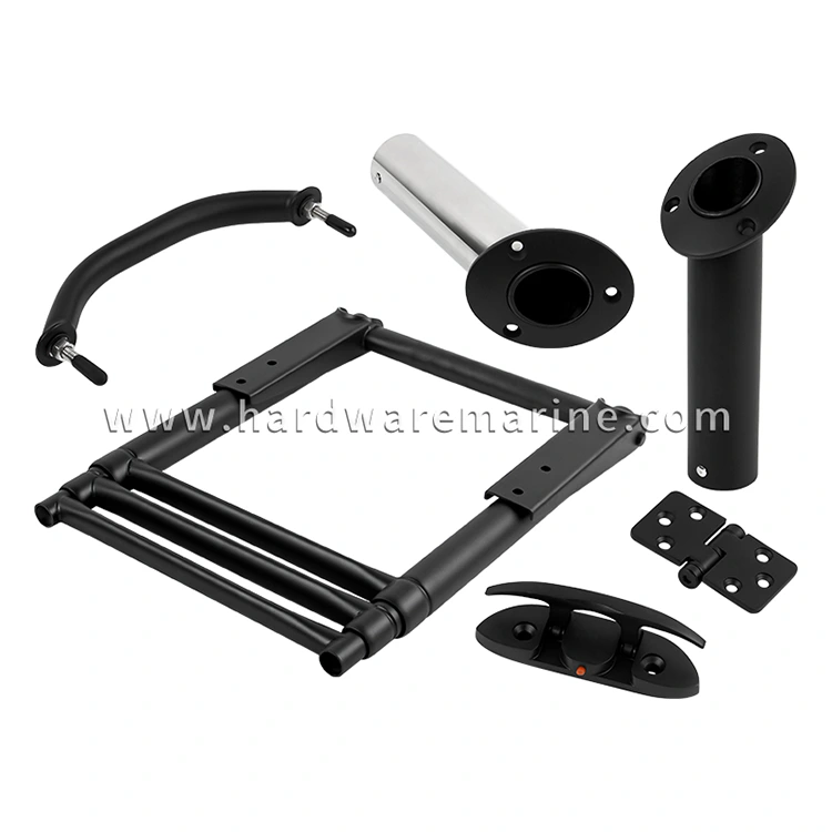 316 Stainless Steel Wear-resistant Fading-resistant Matte Black Marine Hardware Parts