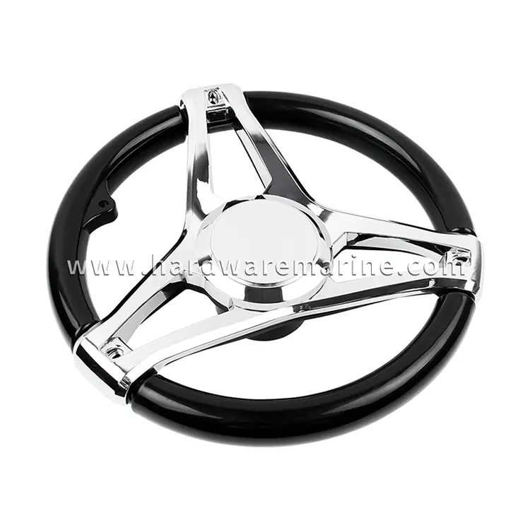 ABS Plastic Durable 350MM Boat Steering Wheel
