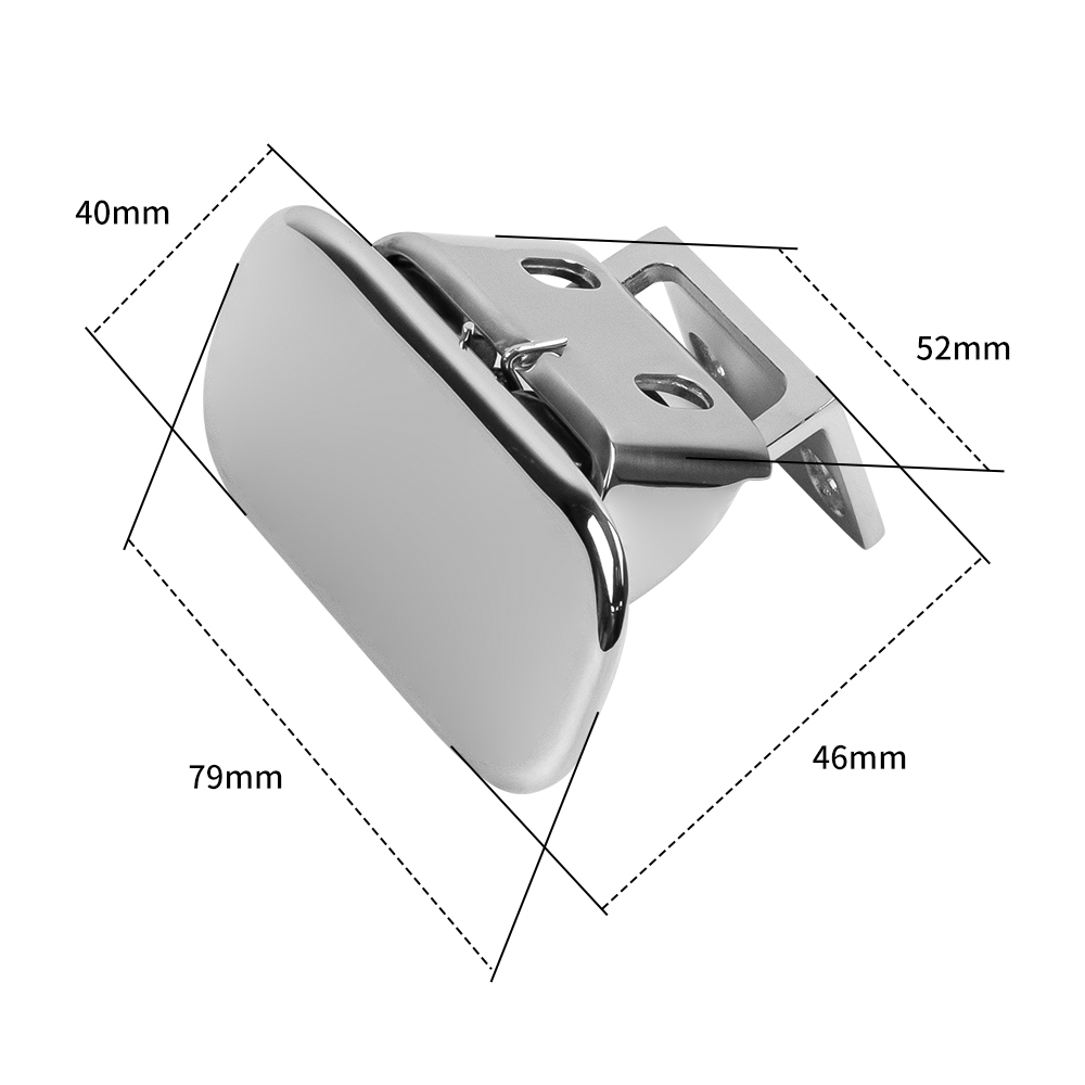Boat Cleat Dimension Diagram