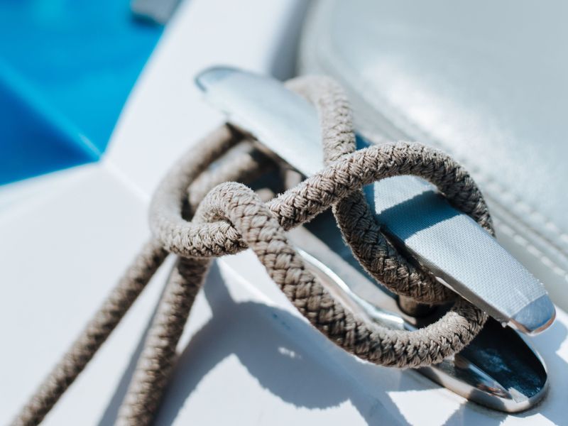 Marine cleats, bollards and bow chocks for yachts, boats and commercial vessels