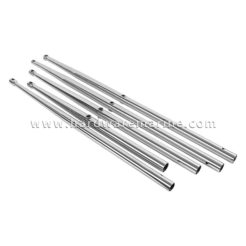 Marine Grade 316 Stainless Steel Boat Railing Stanchion Support Rod