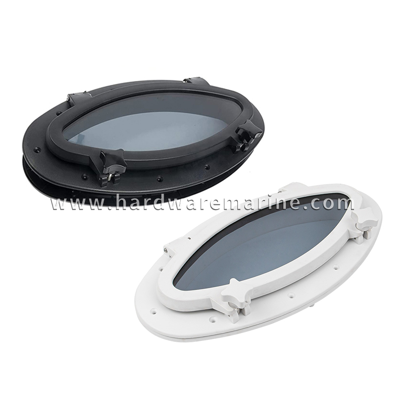 Plastic Oval Boat Porthole Opening Window