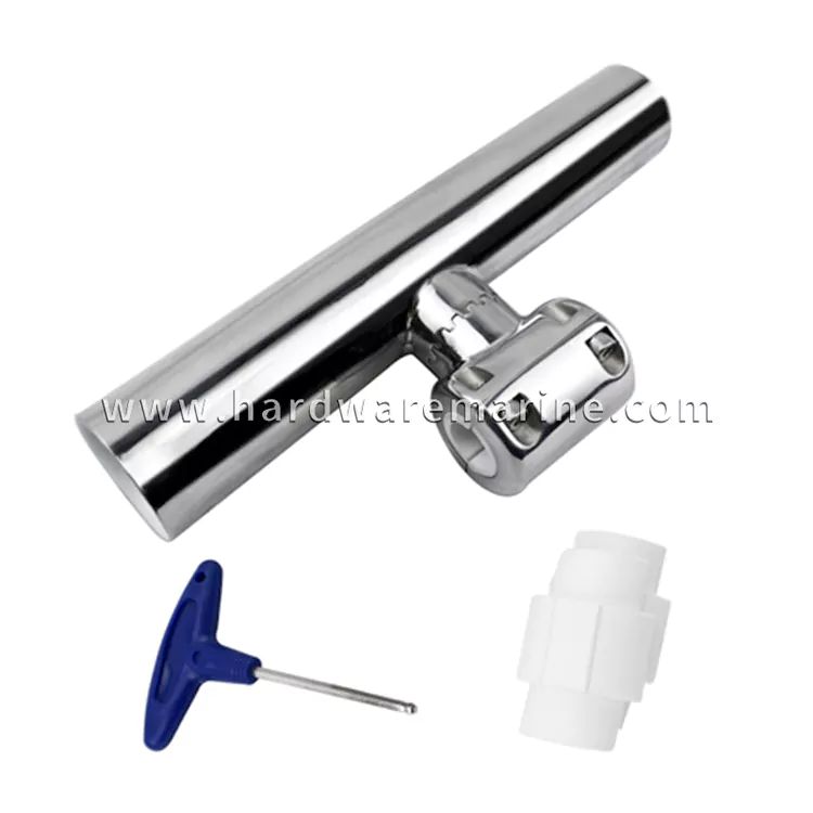 Stainless Steel Adjustable Clamp-On Rod Holder